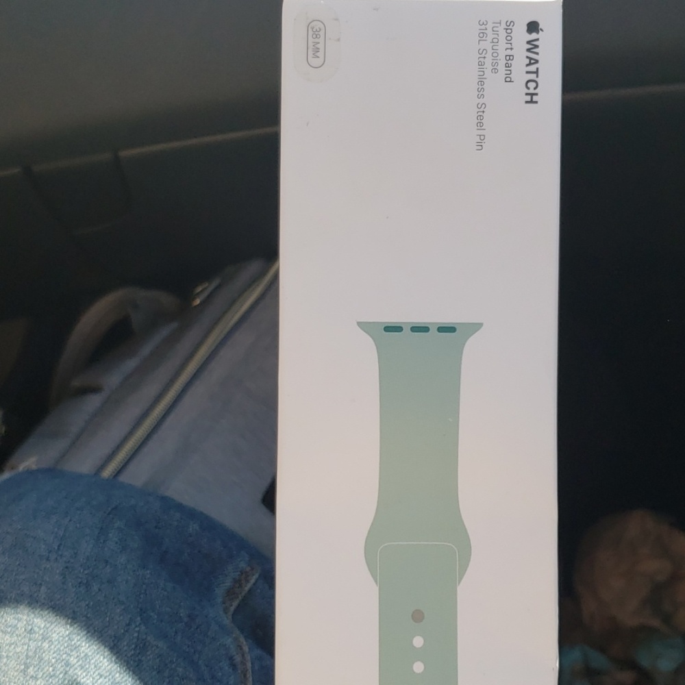 Teal OEM Apple watch strap(38mm)
